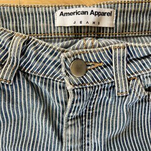 "American Apparel" jeans with white stripes - Size 26